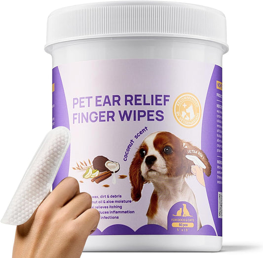 1x Pet Ear Wipes